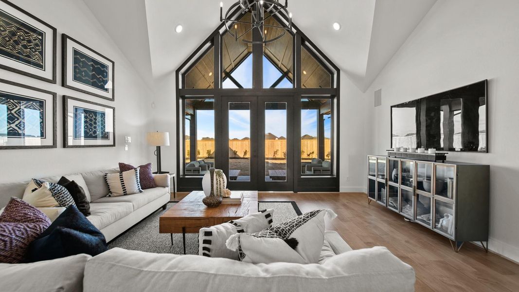 Furnished interior view inside a new home in Sienna 45', 50', Missouri City (Image 3).