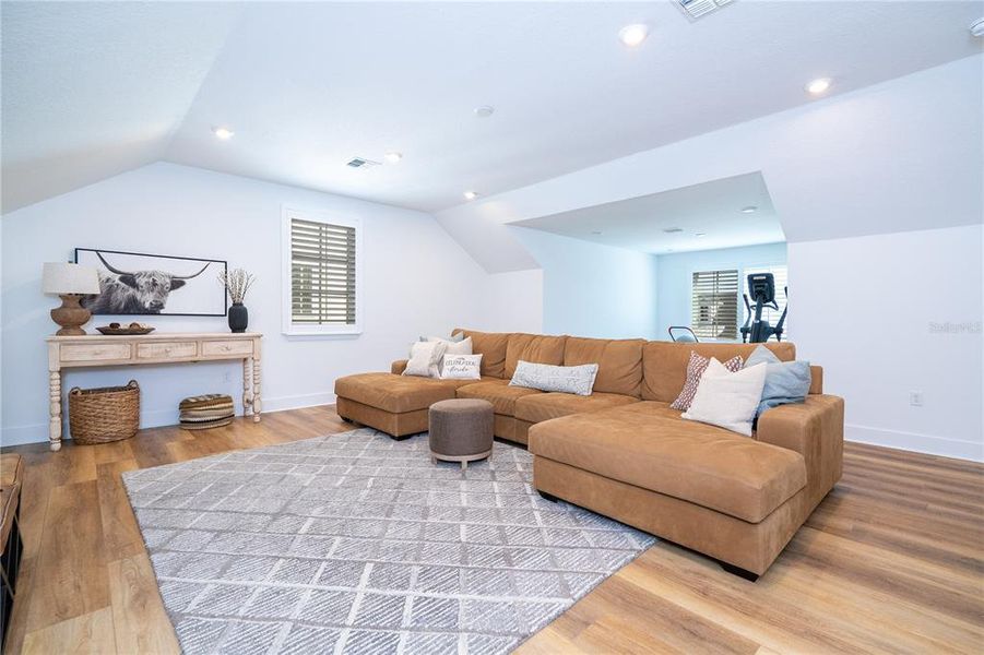 Furnished interior view inside a new home in Celebration - Island Village, Celebration (Image 44).