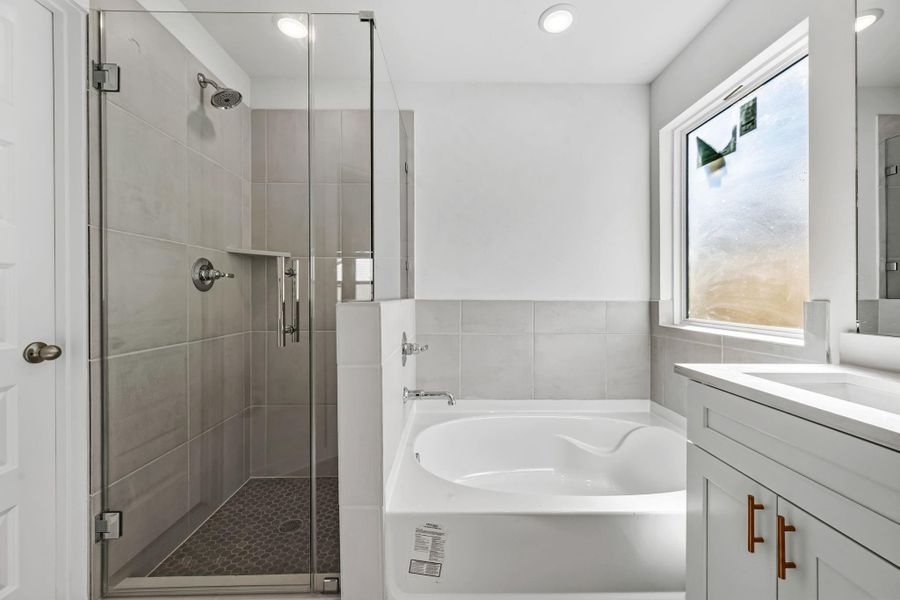 Furnished interior view inside a new home in Crosby Farms, Crosby (Image 4).