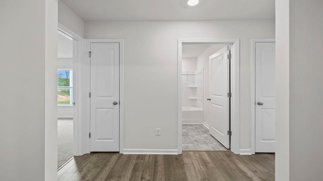 Spacious, unfurnished interior of a new home in Lightwood Cottages, Moore (Image 14).