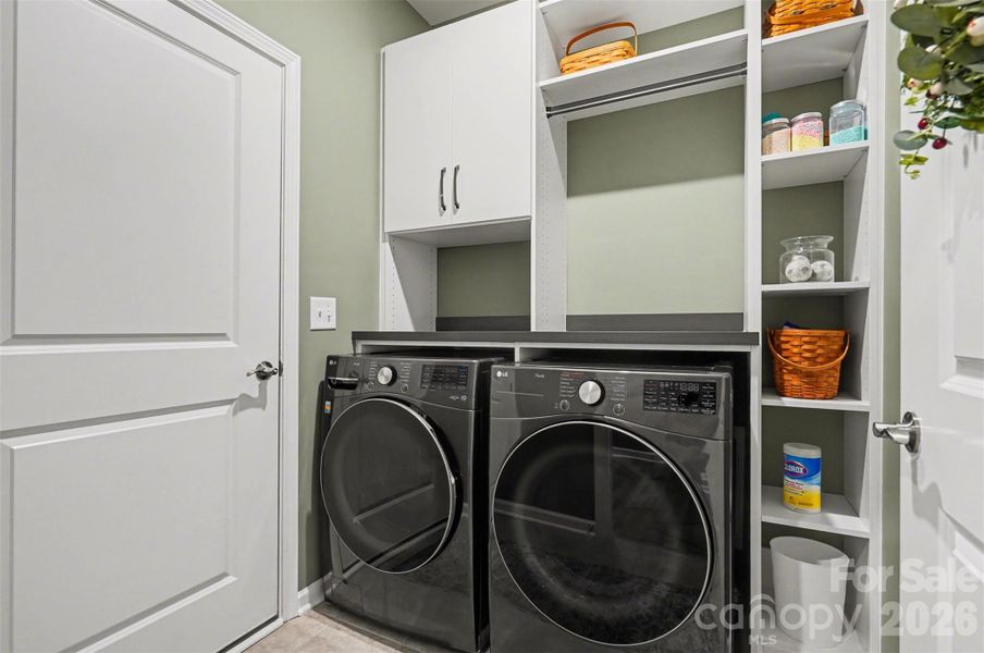 Custom Cabinetry- Laundry room