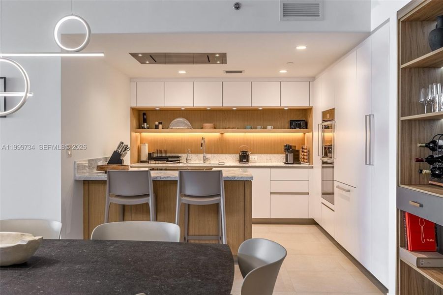 Furnished interior view inside a new home in , Bay Harbor Islands (Image 16).