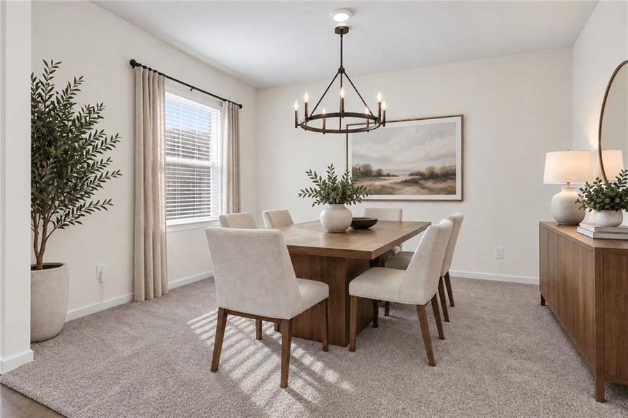 Furnished interior view inside a new home in Casteel, Bethlehem (Image 6).