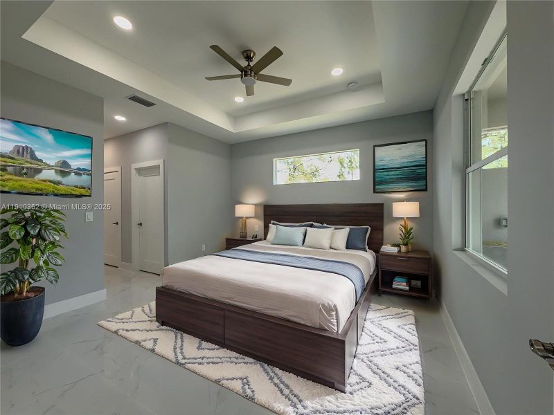 Furnished interior view inside a new home in , Lehigh Acres (Image 13). Furnished interior view inside a new home in , Lehigh Acres (Image 13).