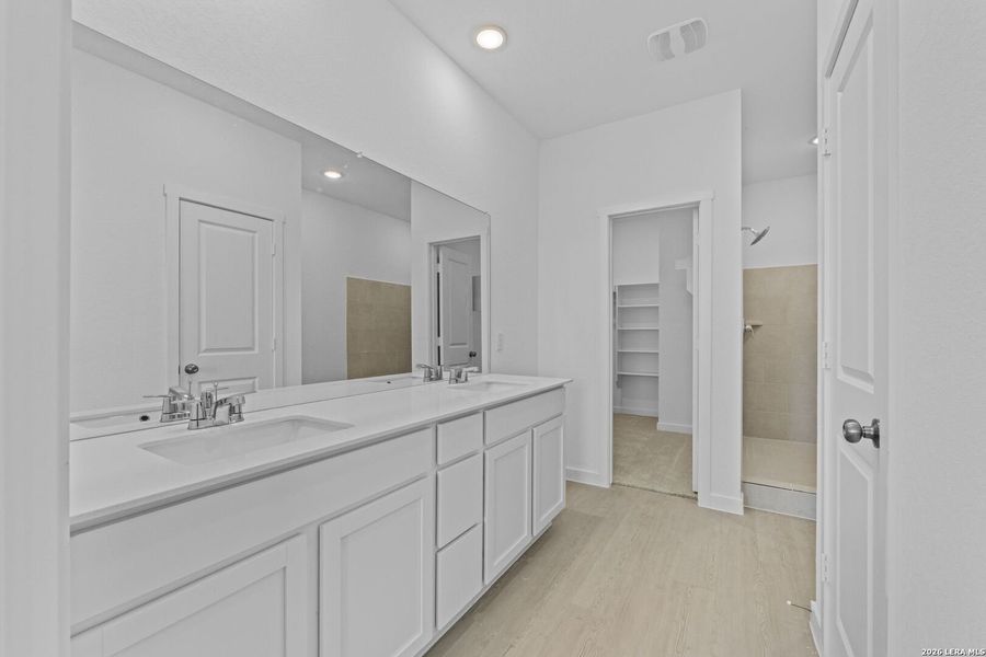 Furnished interior view inside a new home in Waterwheel, San Antonio (Image 10).