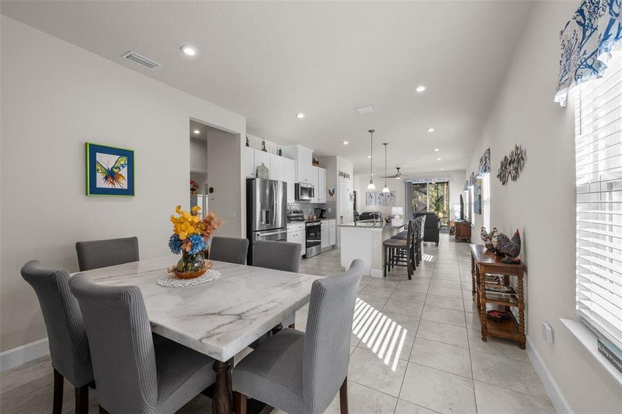 Furnished interior view inside a new home in , Parrish (Image 29).