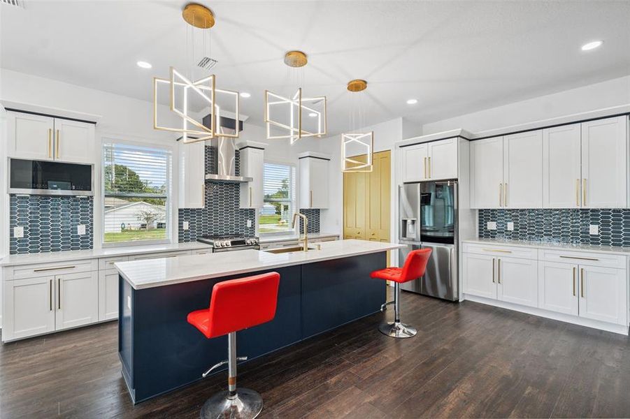 Furnished interior view inside a new home in , Hudson (Image 15).