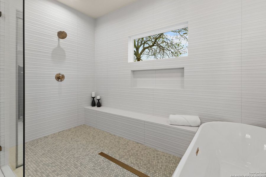 Furnished interior view inside a new home in , San Antonio (Image 15).