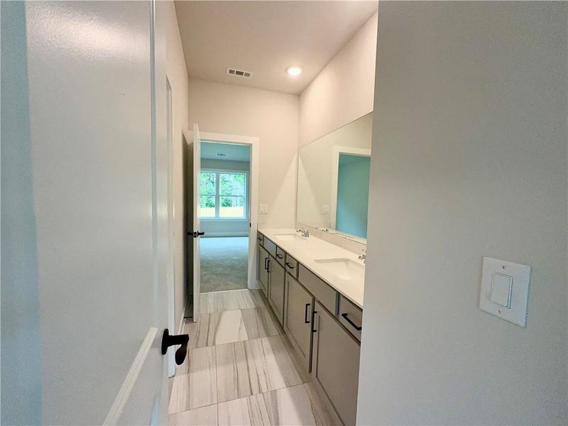 Furnished interior view inside a new home in , Hoschton (Image 15).