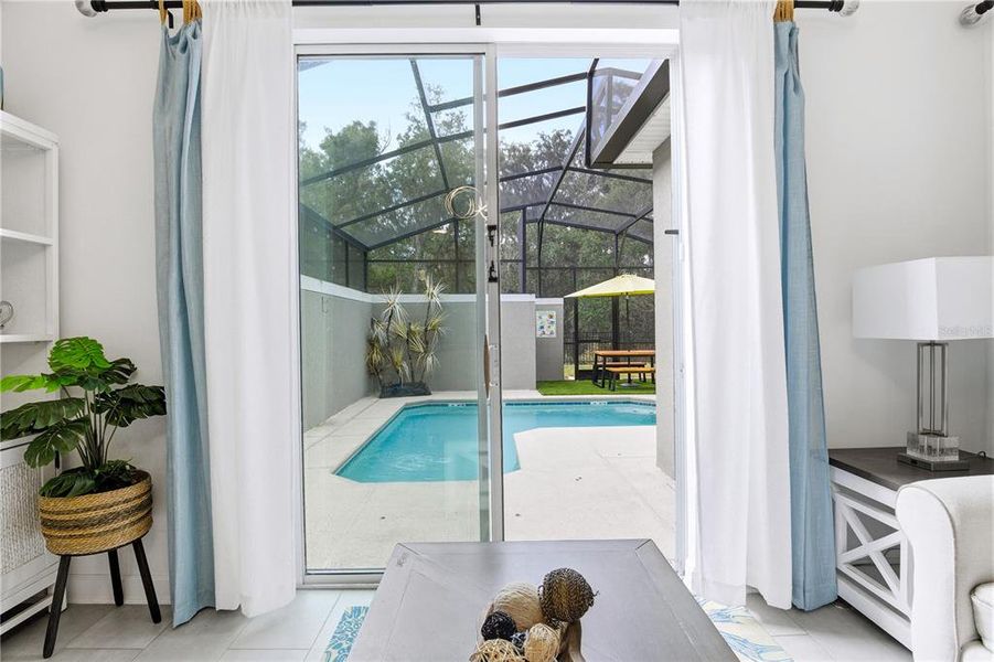 Furnished interior view inside a new home in , Kissimmee (Image 28). Furnished interior view inside a new home in , Kissimmee (Image 28).