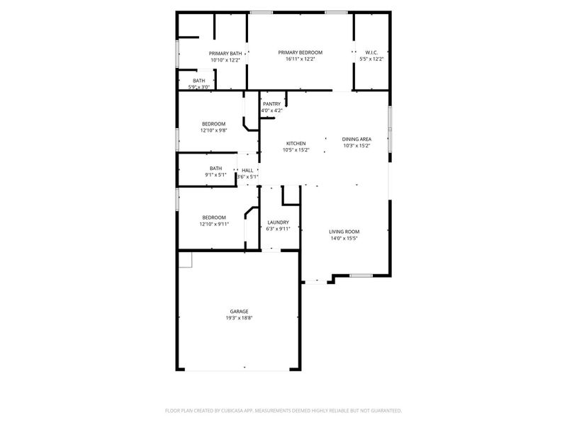 2D floor plan layout of this home in , Snook, TX (Image 5).