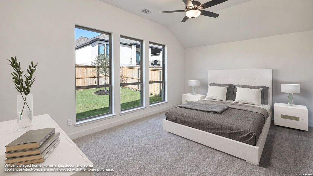 Furnished interior view inside a new home in Mayfair, New Braunfels (Image 14).