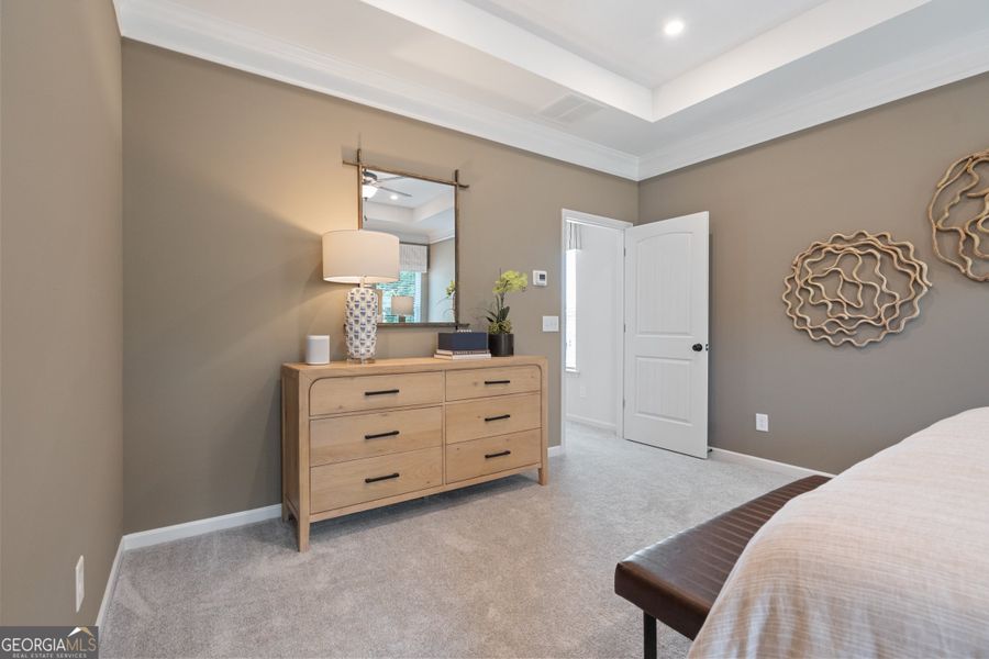 Furnished interior view inside a new home in Bryson Farms, Byron (Image 12). Furnished interior view inside a new home in Bryson Farms, Byron (Image 12).