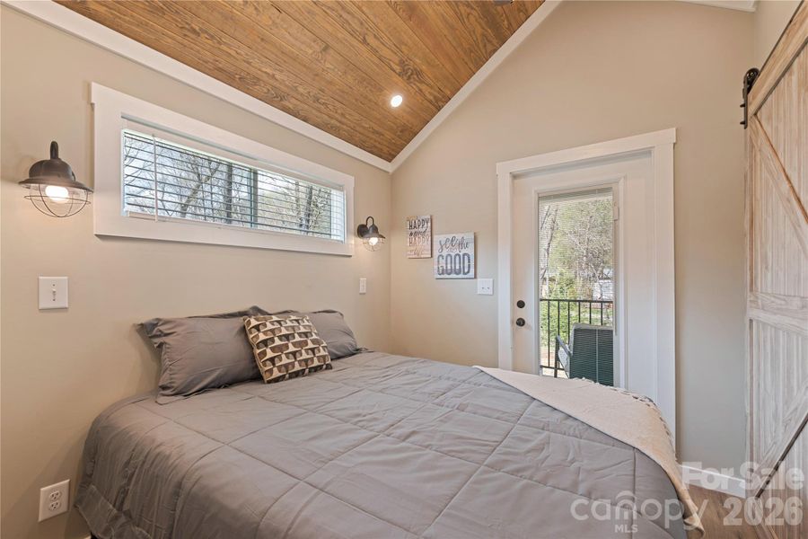 Furnished interior view inside a new home in , Maggie Valley (Image 7).