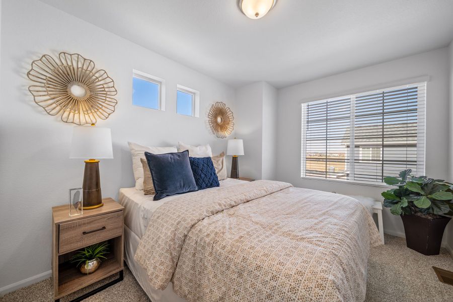 Furnished interior view inside a new home in Green Valley Ranch, Aurora (Image 22).