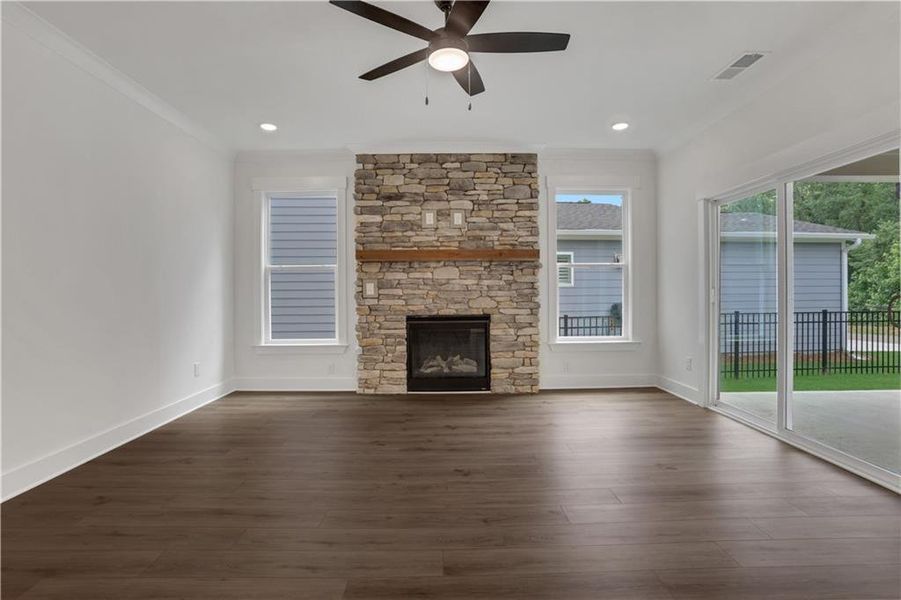 Spacious, unfurnished interior of a new home in Marble Tree, Ball Ground (Image 20).