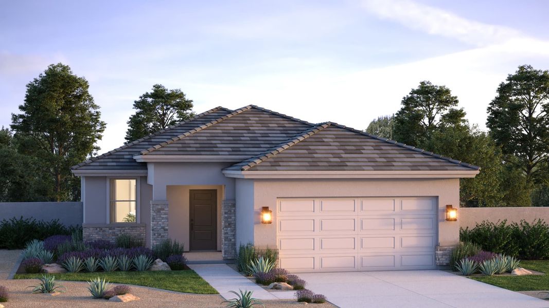 Desert Prairie Elevation - Madera at Northern Farms in Waddell, Arizona | Landsea Homes