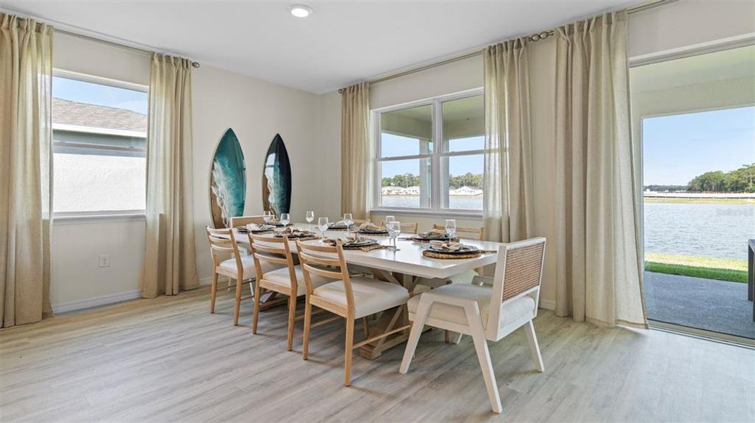 Furnished interior view inside a new home in Archers Mill, Ormond Beach (Image 16).