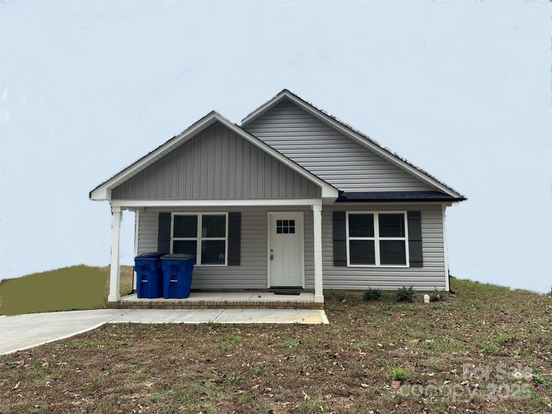 Front exterior of a new home in , Wadesboro, NC, highlighting curb appeal (Image 1). Front exterior of a new home in , Wadesboro, NC, highlighting curb appeal (Image 1).