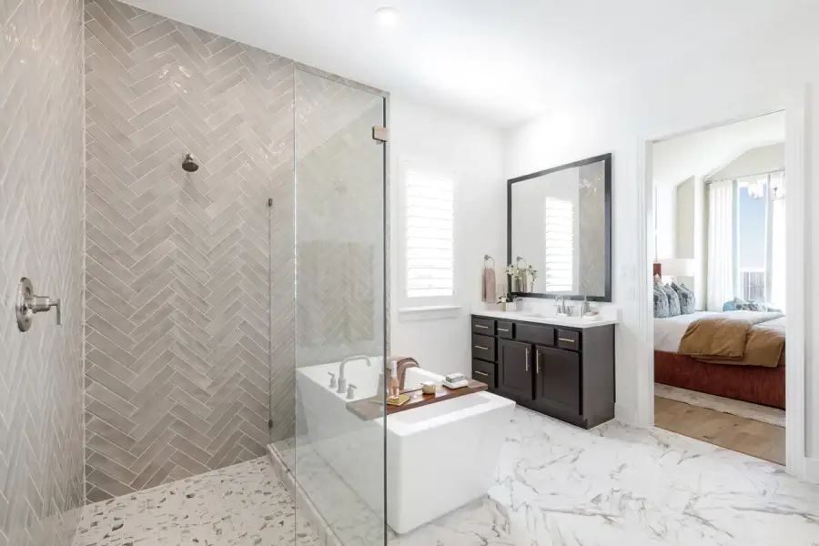 Representative Primary Bathroom - some options shown