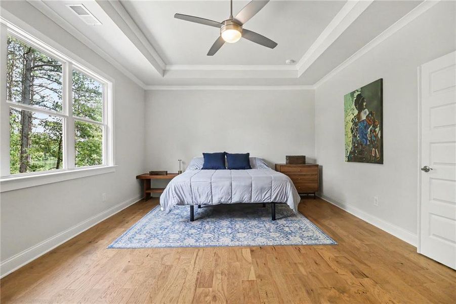 Furnished interior view inside a new home in , Marietta (Image 18).