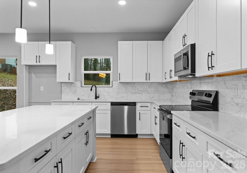 Furnished interior view inside a new home in , Charlotte (Image 7).