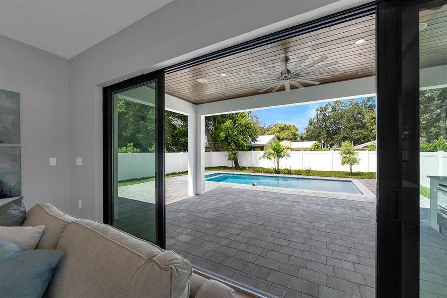 Exterior details and patio area of a home in , Winter Park (Image 3).
