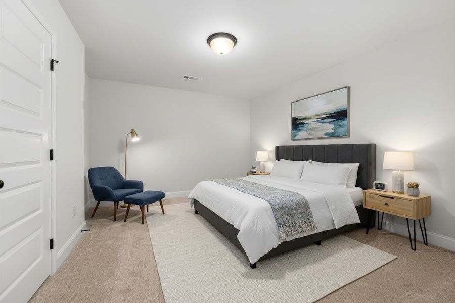 Furnished interior view inside a new home in Saddlebrook, Murfreesboro (Image 8).