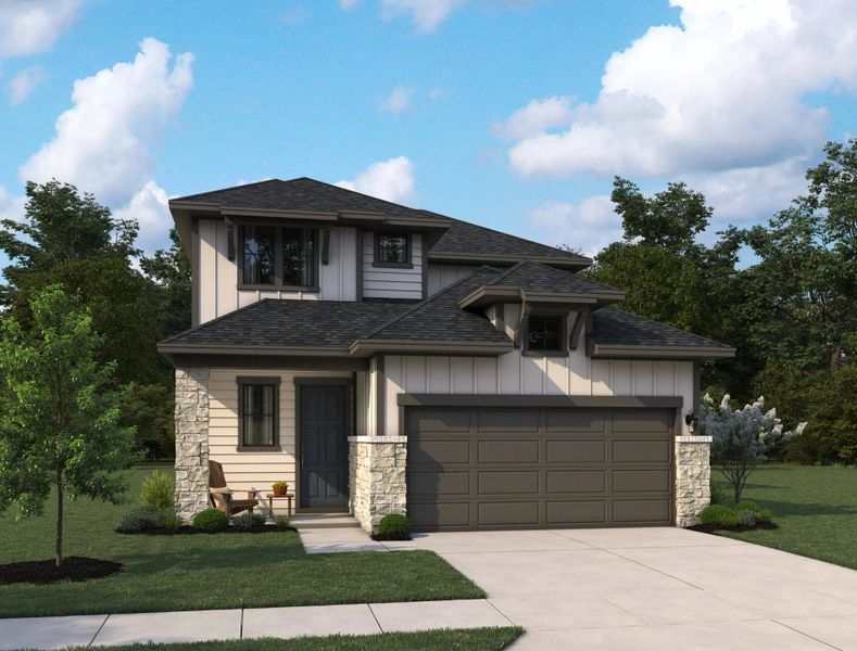 Marigold - Elevation D Marigold - Elevation D