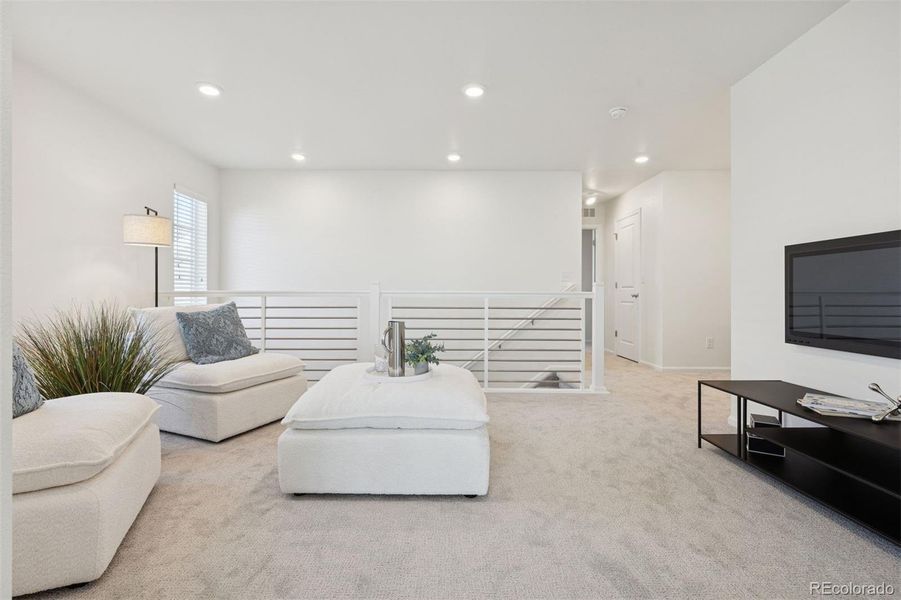 Upper Level: Family Room / Loft Upper Level: Family Room / Loft