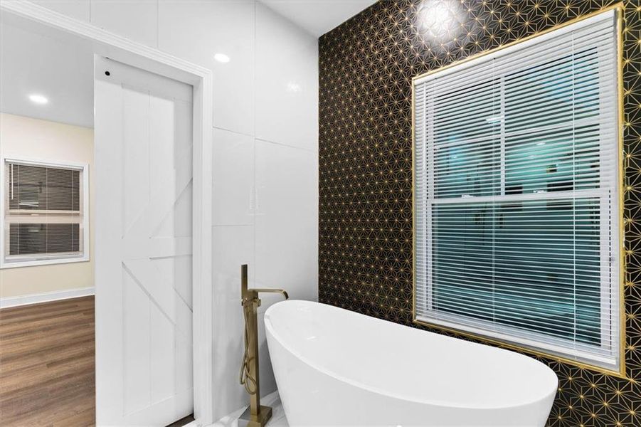 Furnished interior view inside a new home in , Atlanta (Image 14).