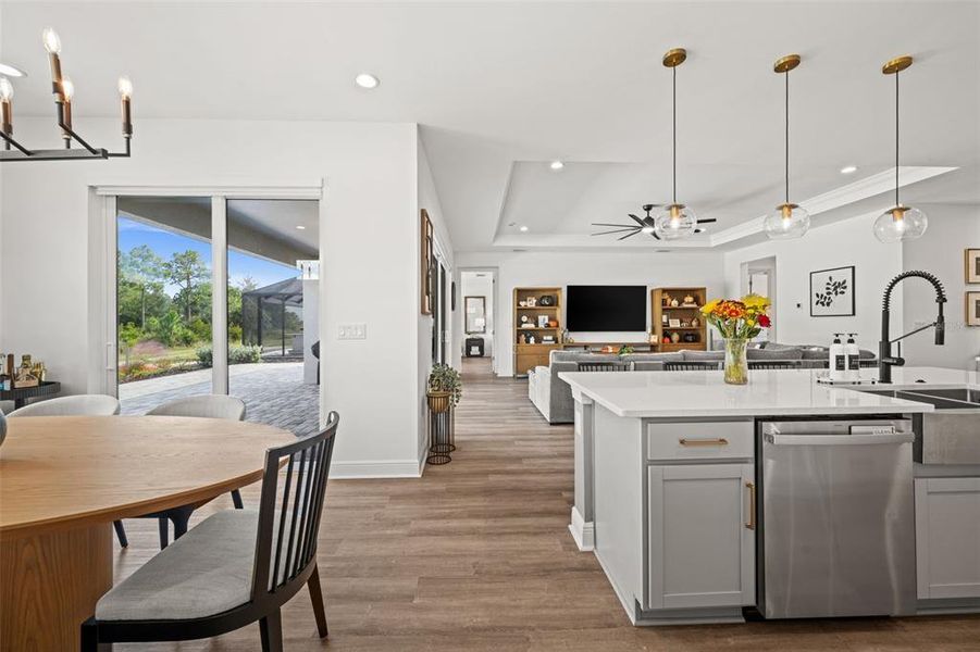 Furnished interior view inside a new home in , Punta Gorda (Image 16).