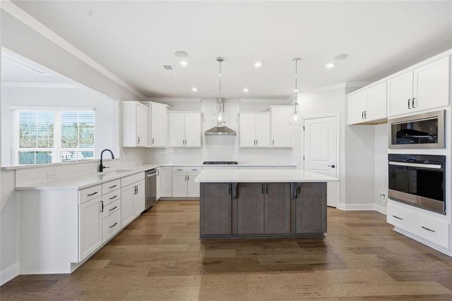 Furnished interior view inside a new home in , Cumming (Image 10). Furnished interior view inside a new home in , Cumming (Image 10).