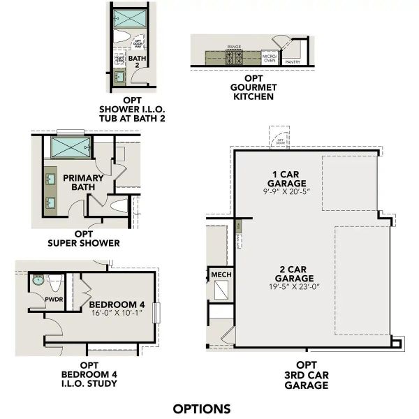 2D floor plan layout of this home in , Texas City, TX (Image 3).