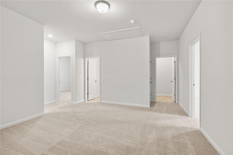 Spacious, unfurnished interior of a new home in The Andros, Dalton (Image 23).