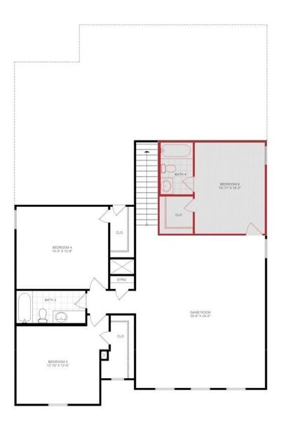 2D floor plan layout of this home in Sunterra, Katy, TX (Image 3). 2D floor plan layout of this home in Sunterra, Katy, TX (Image 3).