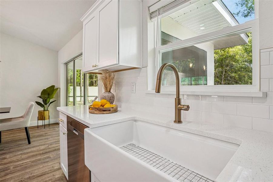 Furnished interior view inside a new home in , Citrus Springs (Image 8).