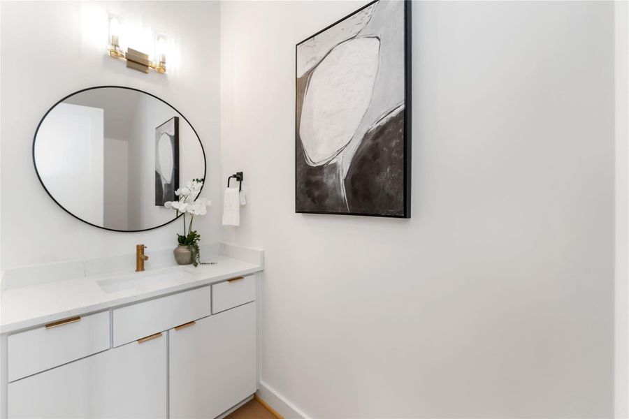 Furnished interior view inside a new home in , Houston (Image 8).