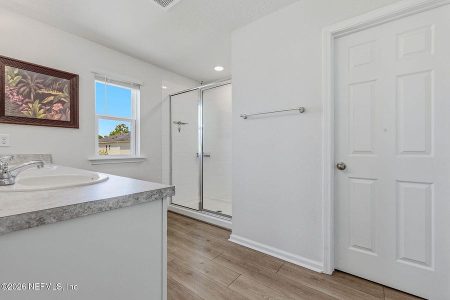 Furnished interior view inside a new home in , Jacksonville (Image 27).