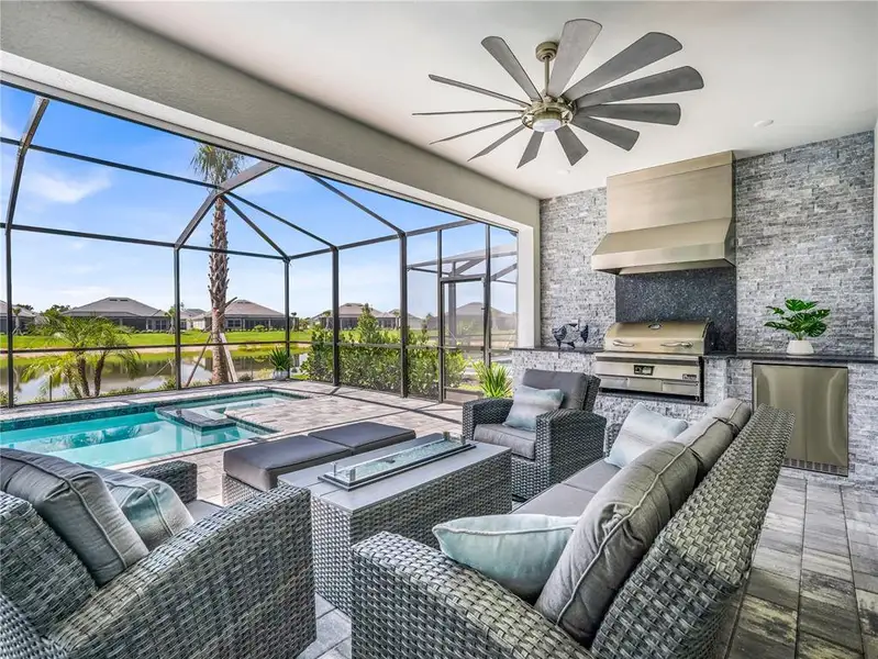 Exterior details and patio area of a home in , Punta Gorda (Image 3).