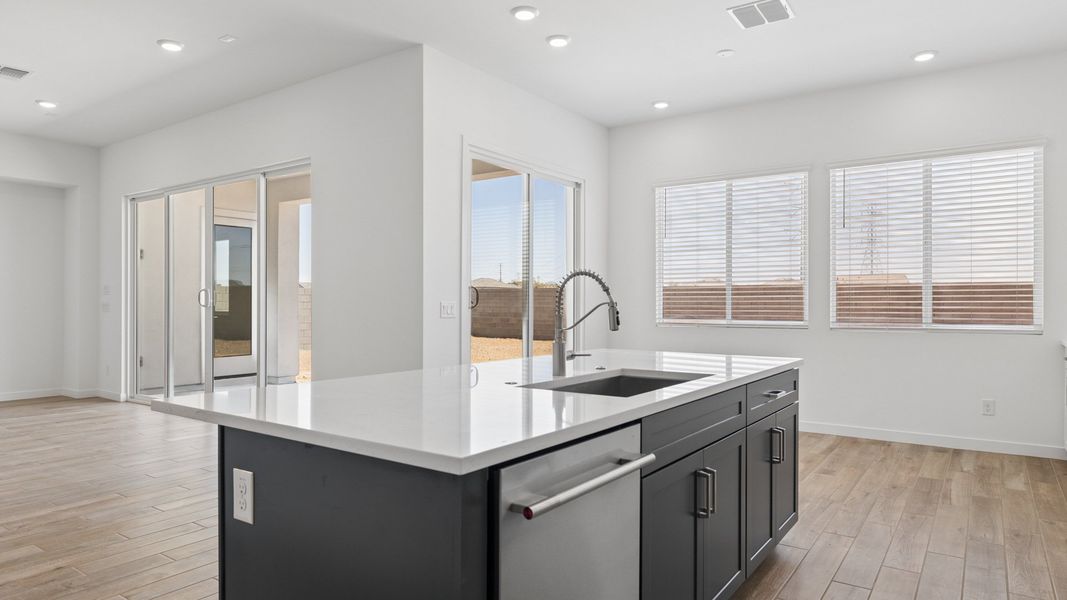 Furnished interior view inside a new home in The Ridge at Stone Butte, Phoenix (Image 8).