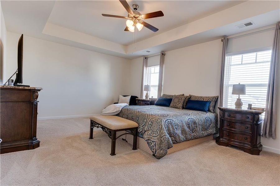 Furnished interior view inside a new home in The Reserve at Calcutta, Stockbridge (Image 6).