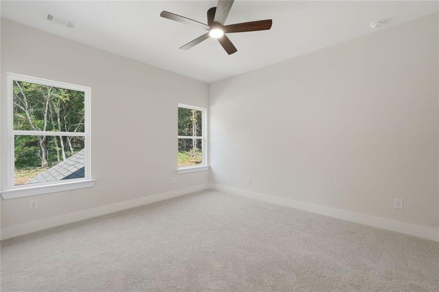 Spacious, unfurnished interior of a new home in , White (Image 30).