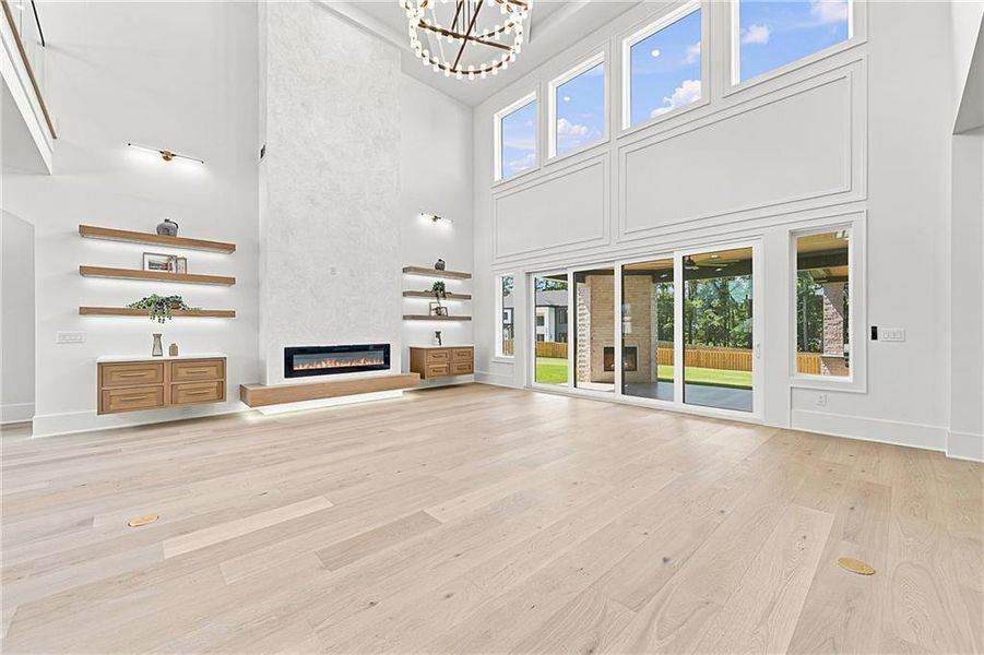Spacious, unfurnished interior of a new home in , Buford (Image 22).
