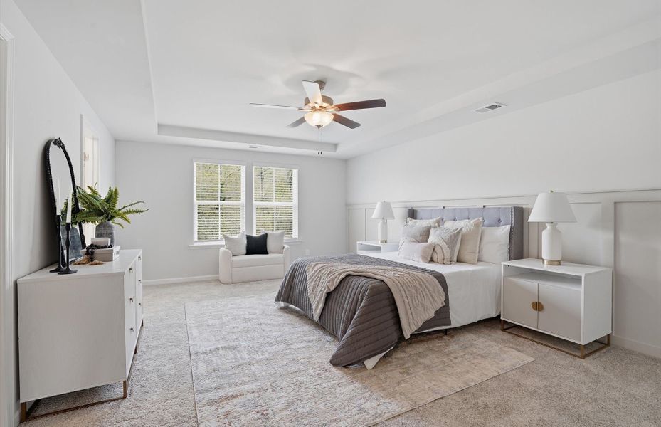 Furnished interior view inside a new home in Indigo Park, Easley (Image 11).