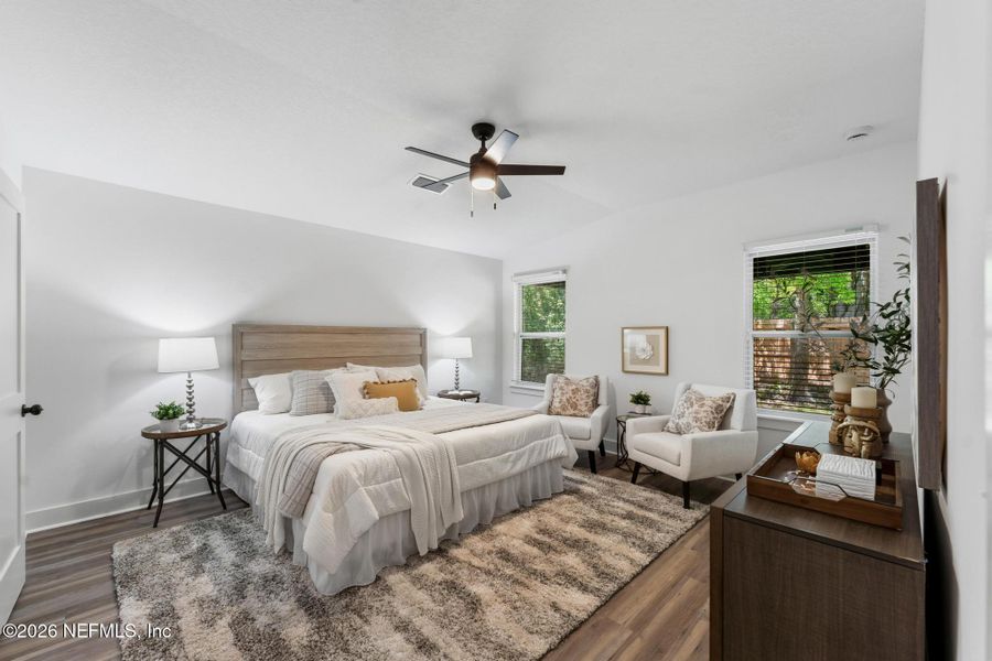 Furnished interior view inside a new home in , Jacksonville (Image 15).