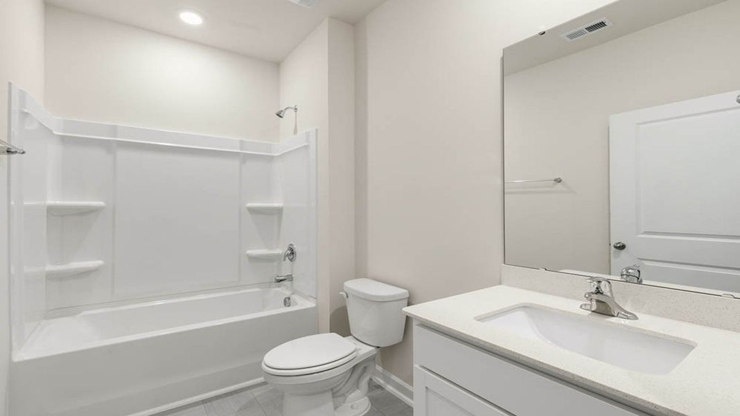 Furnished interior view inside a new home in Cambridge Park, Mebane (Image 5).