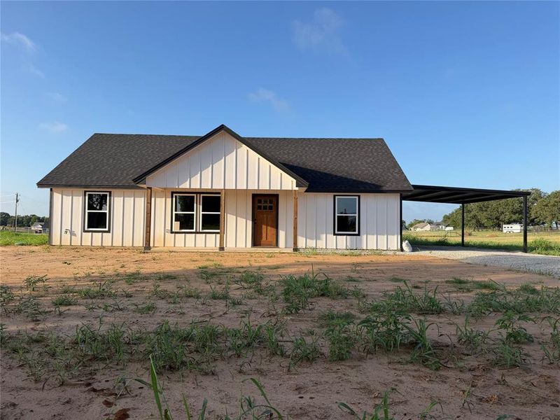 Exterior details and patio area of a home in , Springtown (Image 1). Exterior details and patio area of a home in , Springtown (Image 1).
