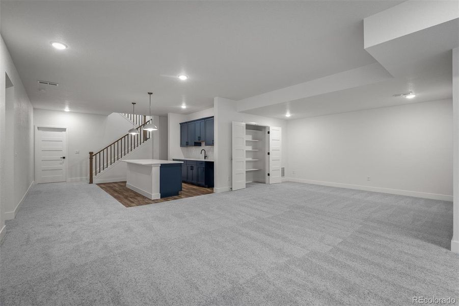 Spacious, unfurnished interior of a new home in Cloverleaf – Mountainview Collection, Monument (Image 23).