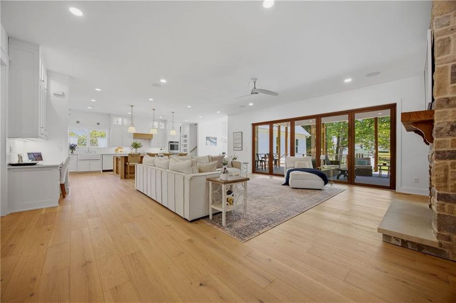 Furnished interior view inside a new home in , Sugar Hill (Image 10).